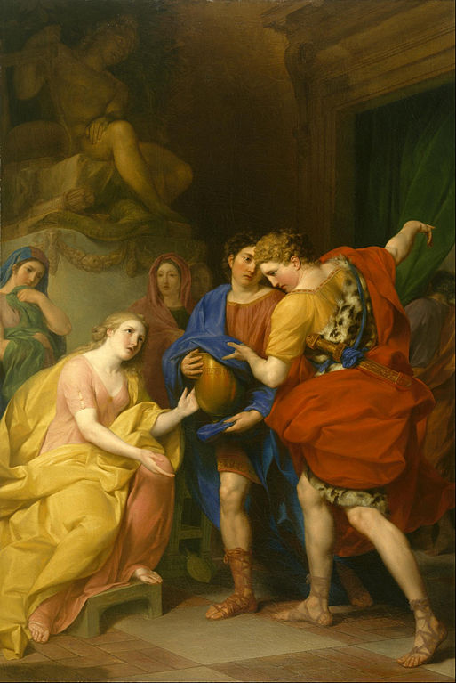 El retorno de Orestes por Anton von Maron