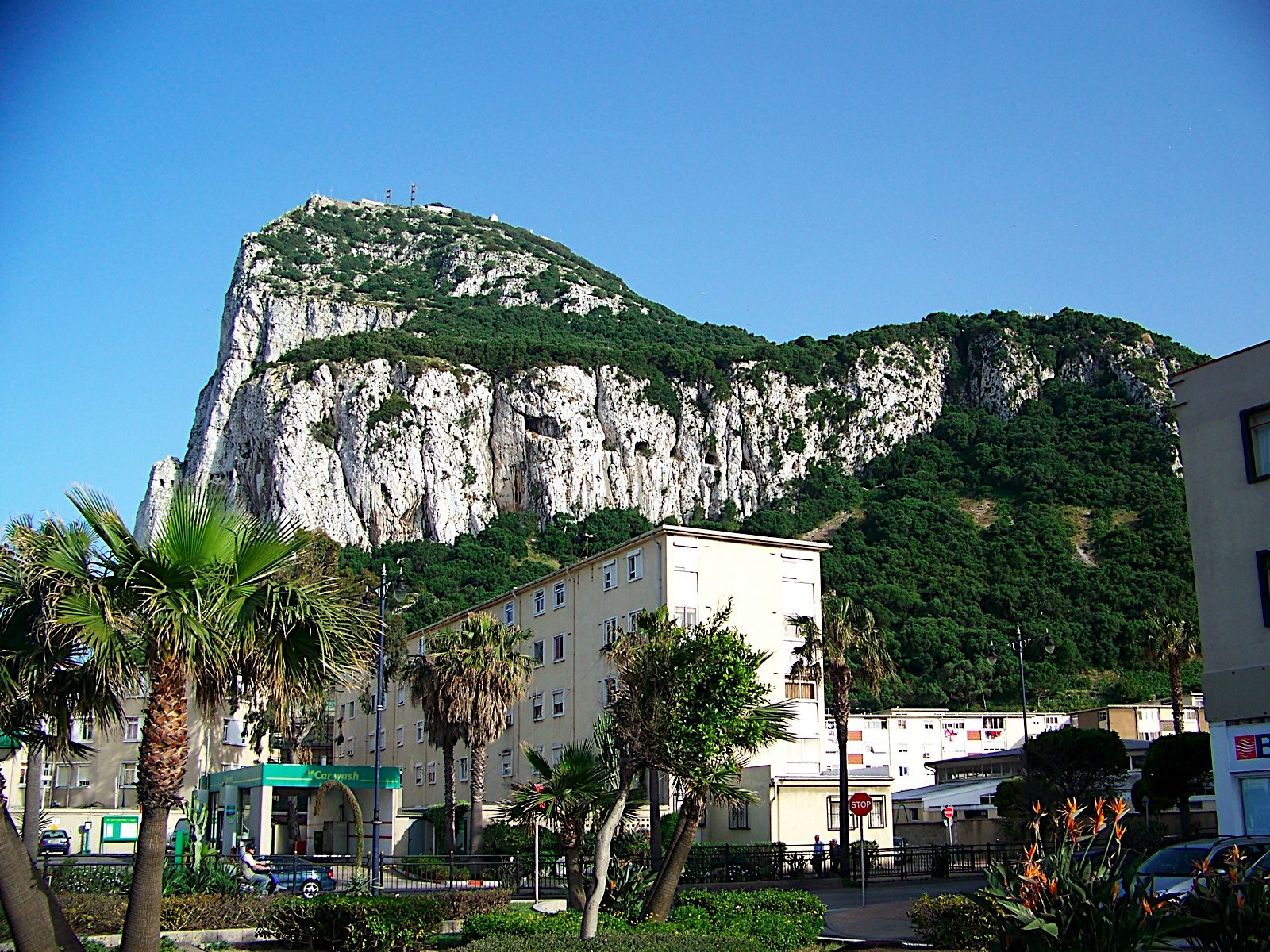 Peñón de Gibraltar desde Bayside Road, Gibraltar