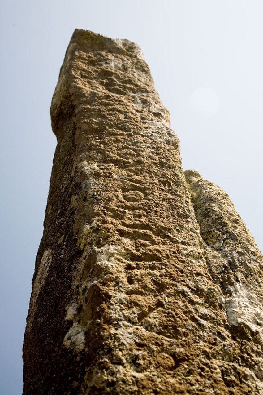Piedra de Tristán, siglo VI, Cornualles
